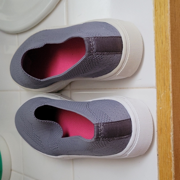 NEW Lilac Gray Laforst Slip On Woven Jazz Shoe w/ Slip Resistant Sole - Picture 10 of 12